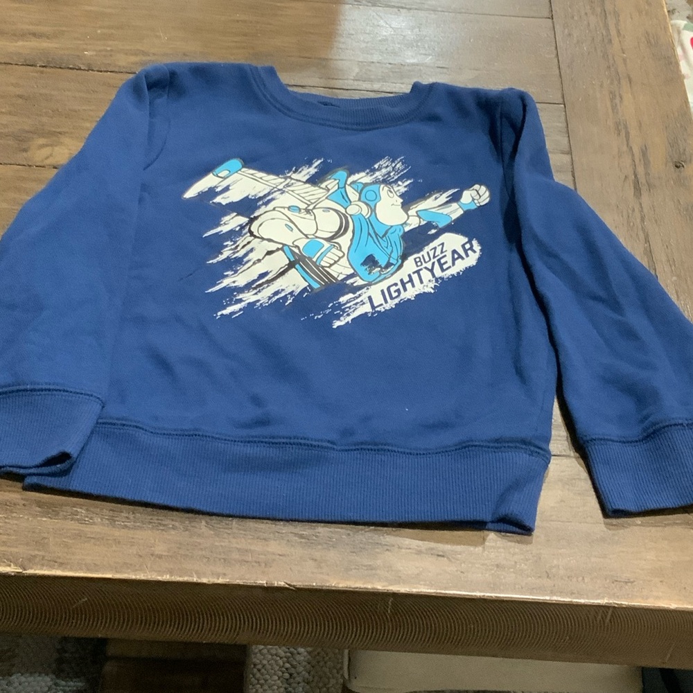 Disney Navy Blue Fleece Sweatshirt